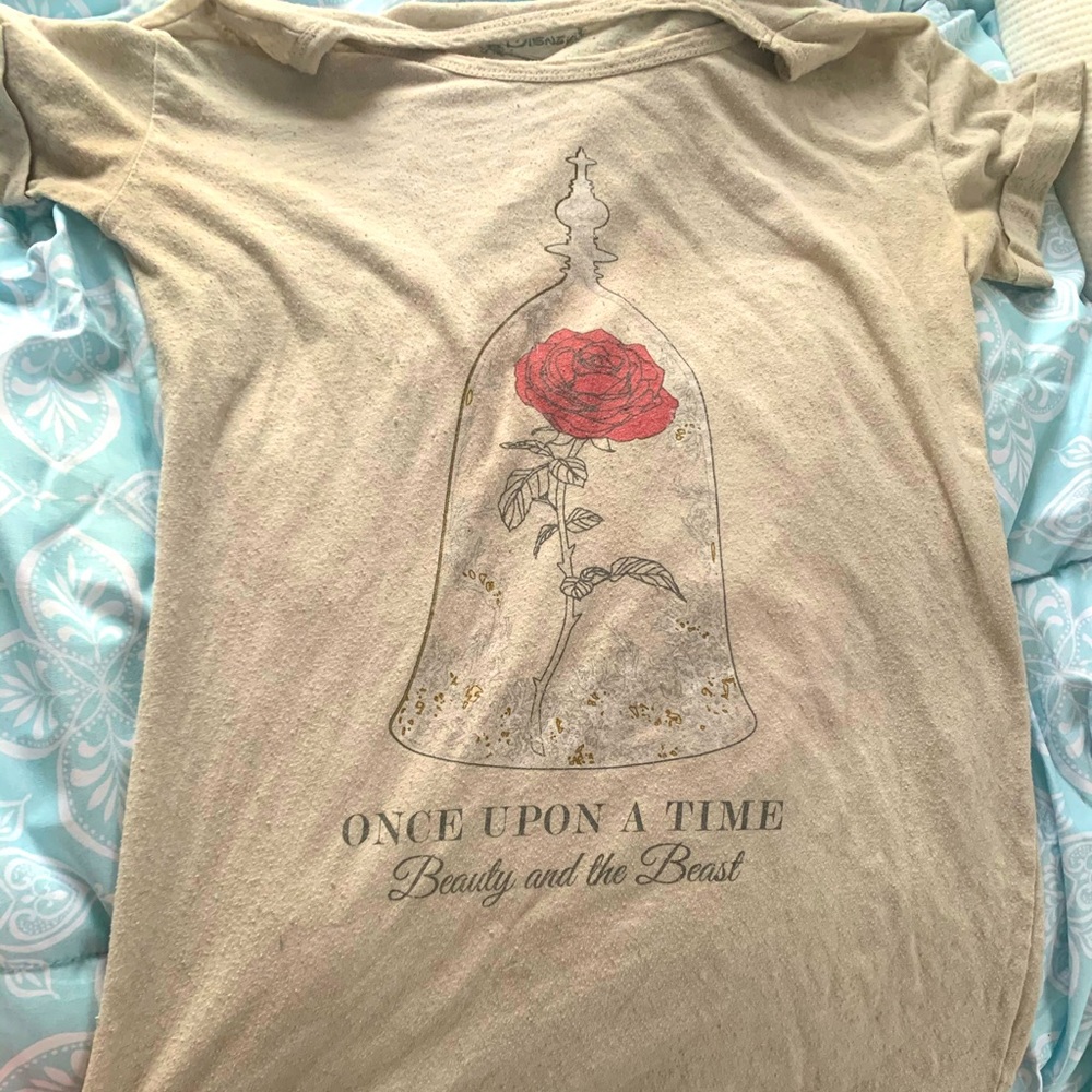 Beauty and the beast t shirt
